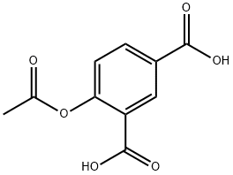 4-Acetoxyisophthalic Acid Structural