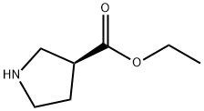 Ethyl (S)-Pyrrolidine-3-carboxylate Structural