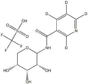 RibosylnicotinaMide-d4 Triflate Structural