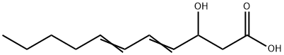 trans,trans-3-Hydroxyundeca-4,6-dienoic acid Structural