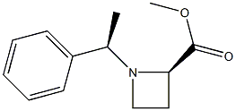 (R)-Methyl 1-((R)-1-phenylethyl)azetidine-2-carboxylate