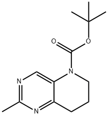 2-Methyl-7,8-dihydro-6H-pyrido[3,2-d]pyriMidine-5-carboxylic acid tert-butyl ester