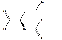 Boc-D-Selenomethionine Structural