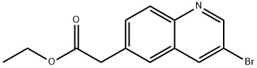 Ethyl 2-(3-broMoquinolin-6-yl)acetate