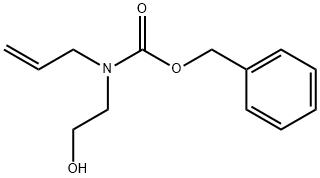benzyl allyl(2-hydroxyethyl)carbaMate Structural