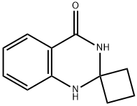 Spiro[1,2,3,4-tetrahydroquinazoline-2,1'-cyclobutane]-4-one Structural