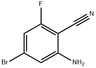 2-aMino-4-broMo-6-fluorobenzonitrile Structural