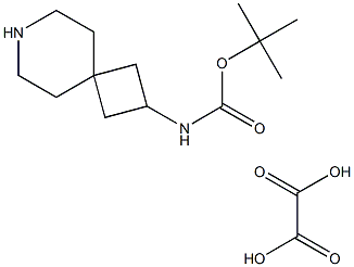 tert-Butyl 7-azaspiro[3.5]nonan-2-ylcarbaMate oxalate Structural