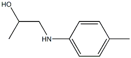 N,N-2-hydroxypropyl-P-toluidine Structural