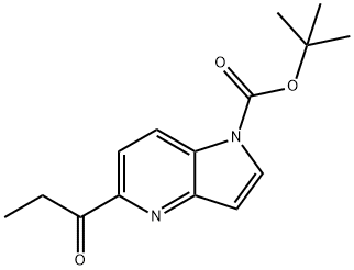 tert-butyl 5-propionyl-1H-pyrrolo[3,2-b]pyridine-1-carboxylate