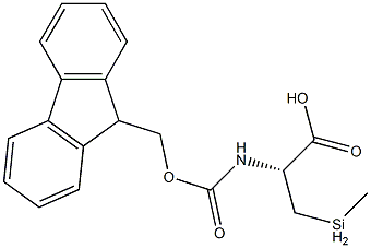 (R)-2-((((9H-fluoren-9-yl)Methoxy)carbonyl)aMino)-3-(Methylselanyl)propanoic acid Structural