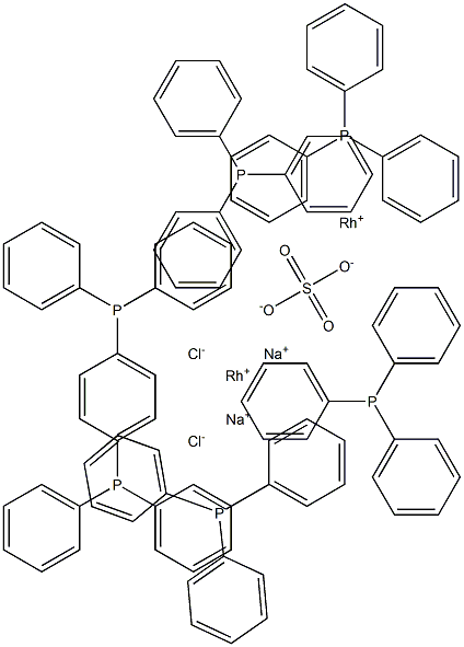 Tris(triphenylphosphine)rhodiuM(I) Chloride Sulfate SodiuM Salt Structural