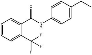 N-(4-Ethylphenyl)-2-(trifluoroMethyl)benzaMide, 97% Structural