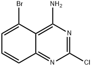 5-BroMo-2-chloroquinazolin-4-aMine Structural