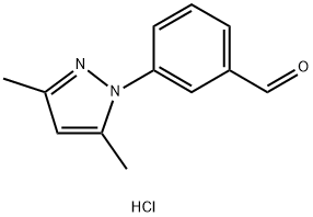 3-(3,5-DIMETHYL-PYRAZOL-1-YL)-BENZALDEHYDEHYDROCHLORIDE