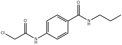 4-[(CHLOROACETYL)AMINO]-N-PROPYLBENZAMIDE