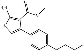 Methyl 2-amino-4-(4-butylphenyl)thiophene-3-carboxylate