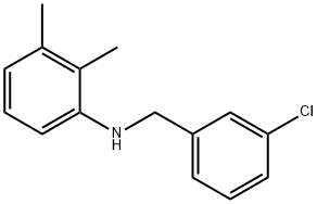 N-(3-Chlorobenzyl)-2,3-dimethylaniline Structural
