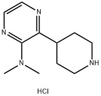 Dimethyl-(3-piperidin-4-yl-pyrazin-2-yl)-amine dihydrochloride Structural