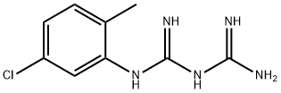 N-(5-Chloro-2-methylphenyl)imidodicarbonimidic diamide Structural