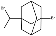 1-BROMO-3-(1-BROMOETHYL)ADAMANTANE Structural