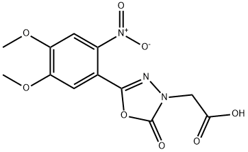 [5-(4,5-dimethoxy-2-nitrophenyl)-2-oxo-1,3,4-oxadiazol-3(2h)-yl]acetic acid