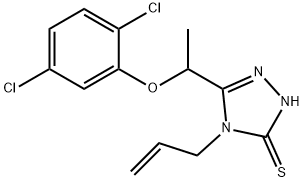 4-Allyl-5-[1-(2,5-dichlorophenoxy)ethyl]-4H-1,2,4-triazole-3-thiol