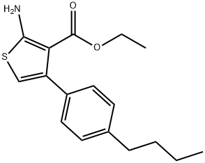 Ethyl 2-amino-4-(4-butylphenyl)thiophene-3-carboxylate