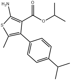 Isopropyl 2-amino-4-(4-isopropylphenyl)-5-methylthiophene-3-carboxylate