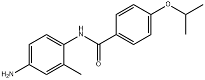 N-(4-Amino-2-methylphenyl)-4-isopropoxybenzamide Structural
