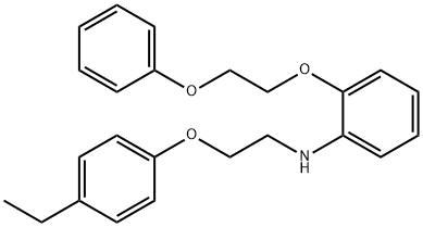 N-[2-(4-Ethylphenoxy)ethyl]-2-(2-phenoxyethoxy)aniline Structural