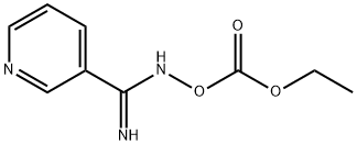 N'-[(Ethoxycarbonyl)oxy]pyridine-3-carboximidamide Structural