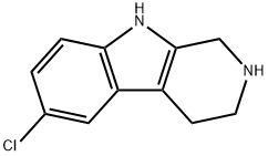 6-CHLORO-2,3,4,9-TETRAHYDRO-1H-BETA-CARBOLINEHYDROCHLORIDE Structural