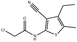 2-Chloro-N-(3-cyano-4-ethyl-5-methylthien-2-yl)-acetamide