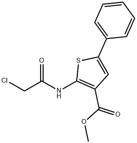 Methyl 2-[(chloroacetyl)amino]-5-phenylthiophene-3-carboxylate