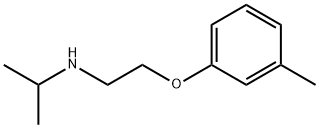 N-[2-(3-Methylphenoxy)ethyl]-2-propanamine Structural