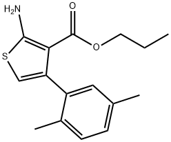 Propyl 2-amino-4-(2,5-dimethylphenyl)thiophene-3-carboxylate