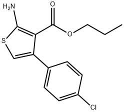 Propyl 2-amino-4-(4-chlorophenyl)thiophene-3-carboxylate