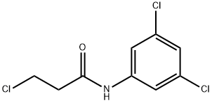 3-chloro-N-(3,5-dichlorophenyl)propanamide Structural