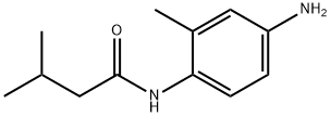 N-(4-amino-2-methylphenyl)-3-methylbutanamide Structural