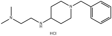 N'-(1-Benzylpiperidin-4-yl)-N,N-dimethylethane-1,2-diamine dihydrochloride Structural