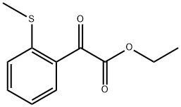 Ethyl 2-(thiomethyl)benzoylformate Structural