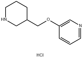 3-[(3-PYRIDINYLOXY)METHYL]PIPERIDINEDIHYDROCHLORIDE Structural