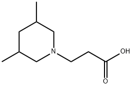 3-(3,5-DIMETHYLPIPERIDIN-1-YL)PROPANOIC ACID