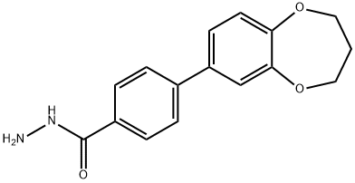 4-(3,4-dihydro-2H-1,5-benzodioxepin-7-yl)benzenecarbohydrazide