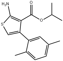 Isopropyl 2-amino-4-(2,5-dimethylphenyl)thiophene-3-carboxylate