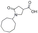 1-cyclooctyl-5-oxopyrrolidine-3-carboxylic acid