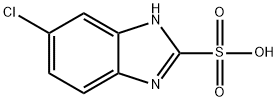 5-chloro-1H-benzimidazole-2-sulfonic acid