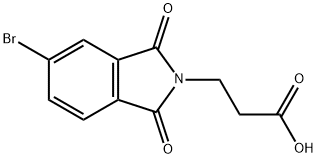 3-(5-BROMO-1,3-DIOXO-1,3-DIHYDRO-2H-ISOINDOL-2-YL)PROPANOIC ACID