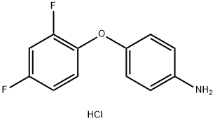 4-(2,4-DIFLUOROPHENOXY)ANILINE HYDROCHLORIDE Structural